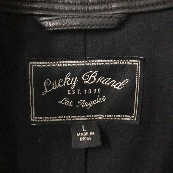 Luck Brand Leather Jacket - Picture 2 of 4